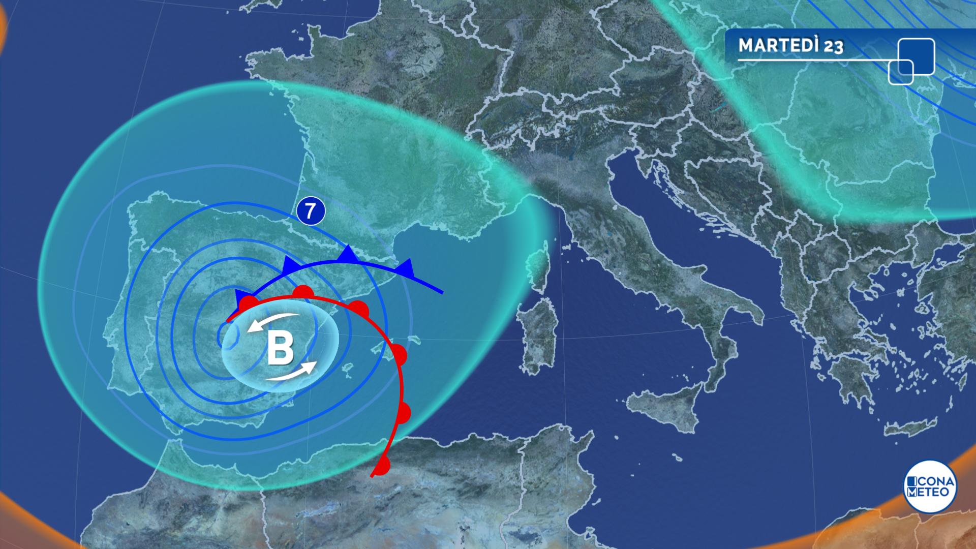 meteo inverno martedì