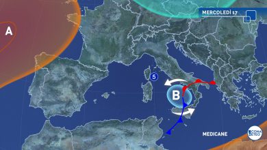 Photo of Scena meteo ancora molto INSTABILE e con PIOGGE sparse: ecco dove