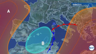 Photo of Weekend al via con piogge e venti intensi su parte del Paese: i dettagli