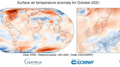Photo of Ottobre 2021 è stato il terzo più caldo della storia: i dati
