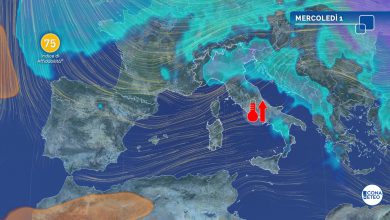 Photo of Nuova PERTURBAZIONE in arrivo da metà settimana: i dettagli