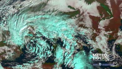 Photo of VIOLENTA PERTURBAZIONE sull’Italia: forte MALTEMPO e NEVE sotto i 1000 metri