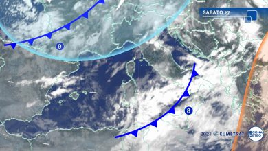 Photo of Sabato da ALLERTA ROSSA tra GRANDINE, NUBIFRAGI e NEVE a bassa quota