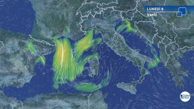 Photo of INIZIO SETTIMANA sotto la pioggia in molte regioni: l’evoluzione meteo