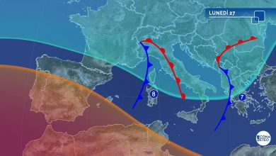 Photo of Settimana al via con NUOVE PIOGGE: ecco dove arriva il maltempo