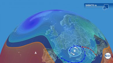 Photo of VORTICE CICLONICO in azione: venti a 100 km/h, NEVE e TEMPORALI