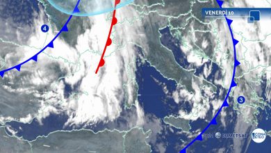 Photo of FRONTE FREDDO sull’Italia: venti tempestosi, temporali e NEVE