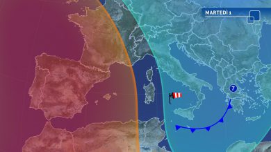Photo of VENTO forte e PIOGGIA: raffiche di TEMPESTA e ONDE di 6-7 metri. Ecco dove