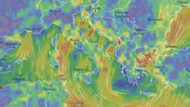 Photo of VORTICE in allontanamento: VENTI FORTI e nuove occasioni per NEVE a quote basse