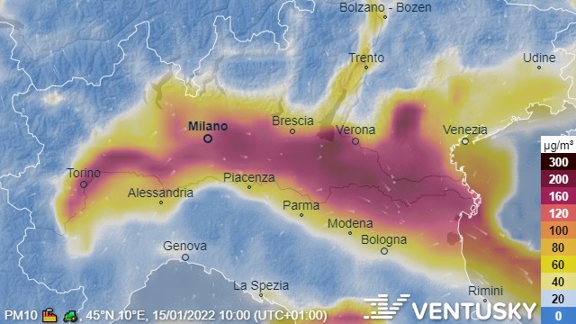 SMOG in aumento al Nord: peggiora la qualità dell'aria in città. Ecco dove