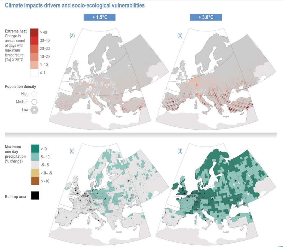ipcc rischio europa