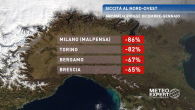 Photo of Siccità, Nord-Ovest verso i 60 giorni senza pioggia