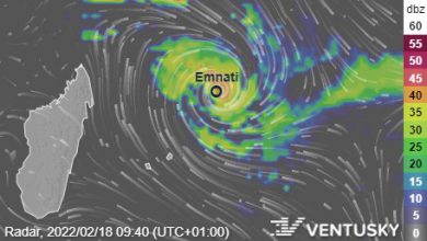 Photo of Madagascar in allerta per il ciclone Emnati: l’impatto è previsto martedì