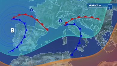 Photo of Meteo, perturbazione in transito con piogge e vento