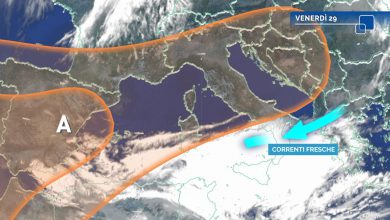 Photo of Meteo, sabato nuova perturbazione! Primo Maggio piovoso: ecco dove