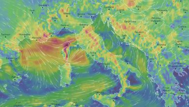 Photo of Vento forte: raffiche oltre i 50 km/h a Milano e Torino, fino a 100 km/h in montagna