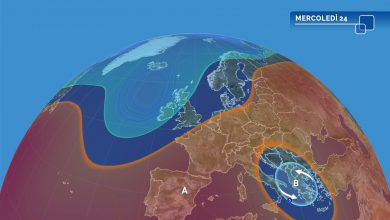 Photo of Possibili nuovi temporali oggi al Sud e in Sicilia: le previsioni meteo