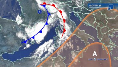 Photo of Meteo, intensa fase temporalesca con rischio nubifragi