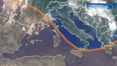 Photo of Da lunedì 22 agosto aumenta il rischio di temporali, ecco dove