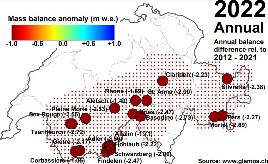 ghiacciai alpi svizzera