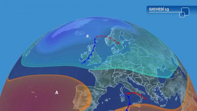Photo of Meteo: fase perturbata al Sud, venerdì giornata ventosa. Svolta nel weekend