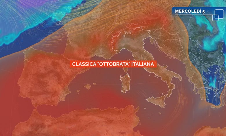 ottobrata meteo caldo ottobre