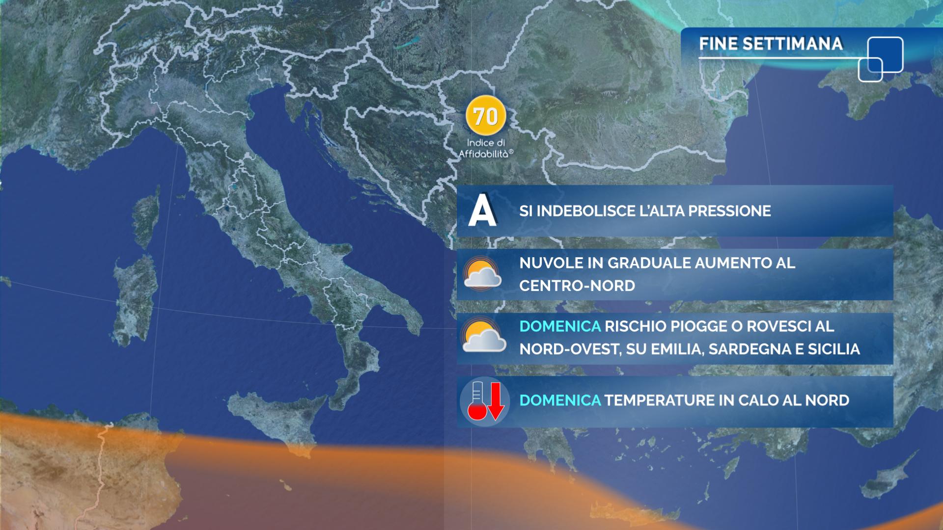 meteo weekend