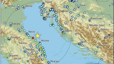 Photo of Terremoto, forte scossa oggi nel tratto di mare di fronte a Rimini, Pesaro e Ancona