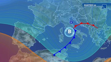 Photo of Tempesta martedì sull’Italia: in arrivo tanta neve, forti piogge e vento oltre i 100 km/h
