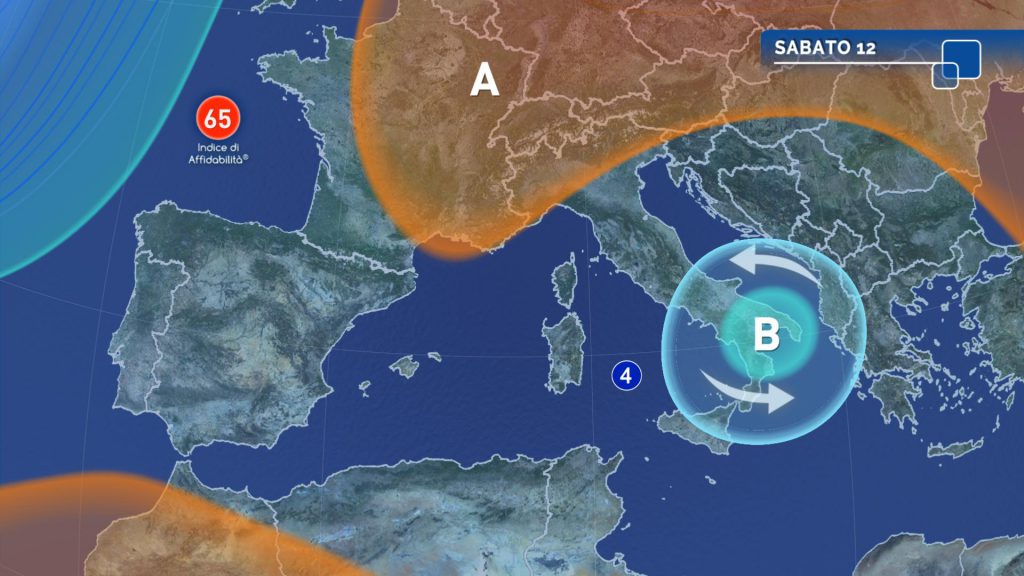 meteo sabato
