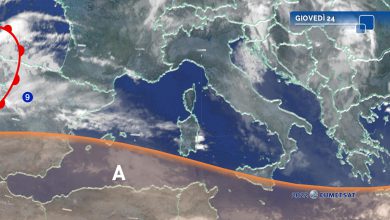 Photo of Meteo: nuovo maltempo in arrivo! Piogge intense, venti freddi e neve