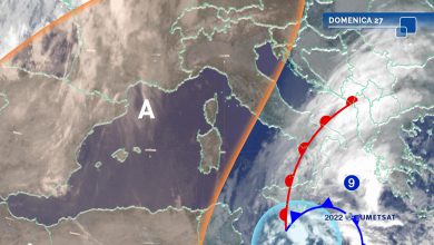 Photo of Meteo: tregua dal maltempo lunedì, poi ancora forti temporali al Sud!