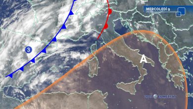 Photo of Meteo, cede l’alta pressione e torna la pioggia: ecco dove! Clima sempre mite