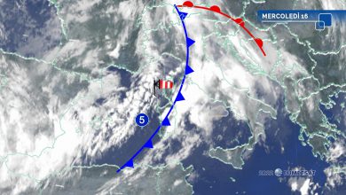 Photo of Meteo: temporali sull’Italia! Tra la fine di giovedì e venerdì vento, neve e pioggia