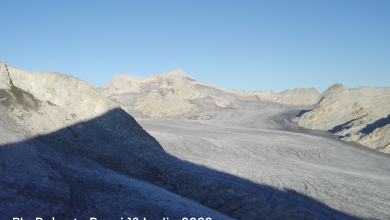 Photo of Adamello, il ghiacciaio più profondo d’Italia minacciato dalla crisi climatica