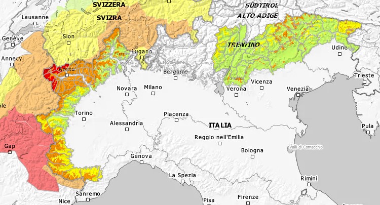 meteo venerdì 9