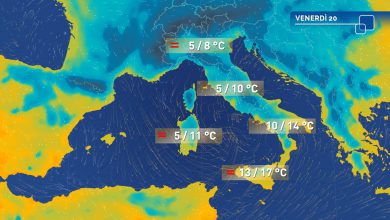 Photo of Meteo: l’aria fredda travolge l’Italia! Neve a quote bassissime: i dettagli