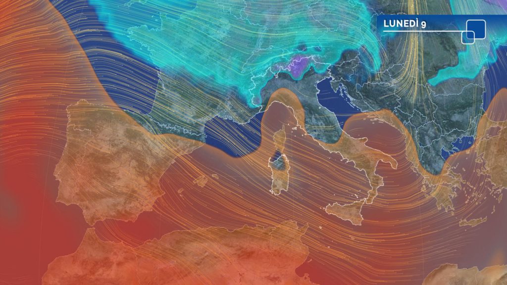 meteo pioggia neve