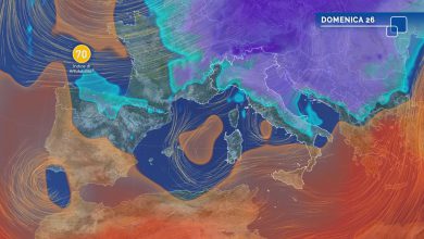 Photo of Pioggia in arrivo, ma per il Nord Italia potrebbe limitarsi a qualche goccia