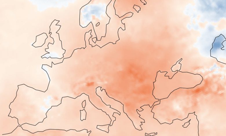 caldo inverno europa
