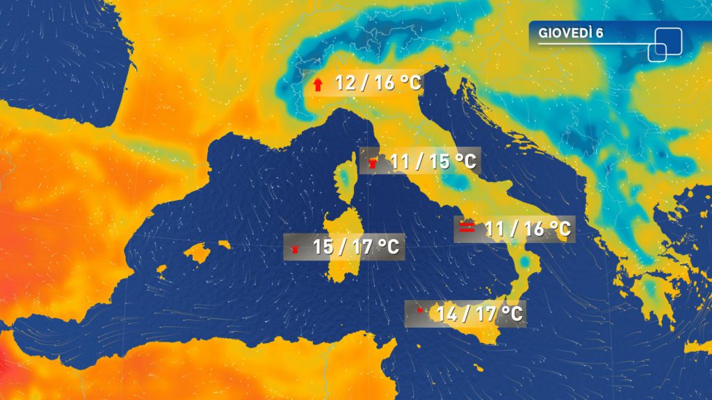 meteo venerdì 7 weekend di pasqua