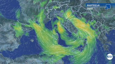 Photo of Ciclone Mediterraneo: nubifragi e venti a 100 km/h. Fase di nuovo critica in Emilia-Romagna