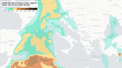 Photo of Caldo e sabbia in arrivo sul Mediterraneo: arriva la “calima”