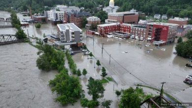 Photo of Alluvione nel Vermont: caduta in 48 ore la pioggia di 2 mesi