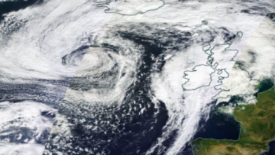 Photo of La tempesta atlantica Agnes verso Irlanda e Gran Bretagna: raffiche a 130 km/h