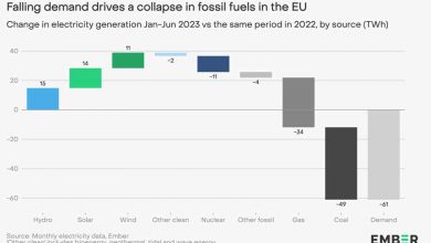 Photo of Emissioni del settore elettrico stabili nei primi 6 mesi del 2023 grazie alla crescita di eolico e solare