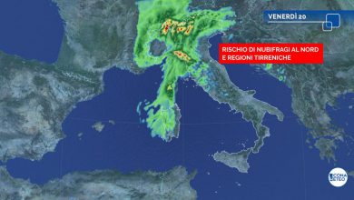 Photo of Venerdì 20 ottobre con grandi contrasti: 35°C in Sicilia e nubifragi al Nord
