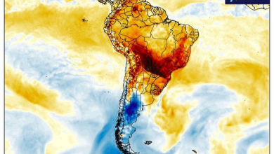 Photo of Caldo estremo in Sud America: in Brasile temperature pericolose per la salute