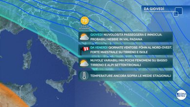 Photo of Meteo Feste di Natale: le ultime novità sul tempo previsto per le festività