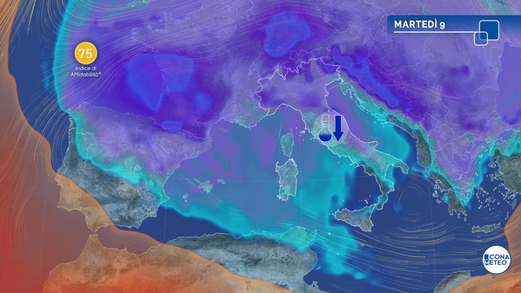 meteo vortice epifania weekend gennaio